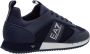 Emporio Armani EA7 Sneaker Heren Sneakers Sportschoenen Schoenen Blauw X8X027 XK050 D813 - Thumbnail 5