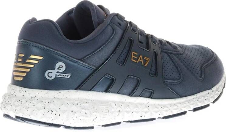 Emporio Armani EA7 Sneakers Blauw Heren