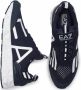 Emporio Armani EA7 Blauwe Print Sneakers voor Heren Blue Heren - Thumbnail 4