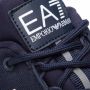 Emporio Armani EA7 Blauwe Print Sneakers voor Heren Blue Heren - Thumbnail 9