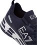 Emporio Armani EA7 Blauwe Sneakers met Dubbele Dichtheid Blauw Dames - Thumbnail 3