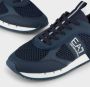 Emporio Ar i EA7 Sneaker Sneakers Sportschoenen Schoenen Blauw X8X027 XK050 D813 - Thumbnail 12