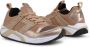 Emporio Ar i EA7 Stijlvolle synthetische sneakers met rubberen zool Brown - Thumbnail 2