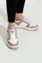 Emporio Armani EA7 Sneakers gemaakt van eco-leer Pink Dames - Thumbnail 2