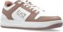 Emporio Armani EA7 Sneakers gemaakt van eco-leer Pink Dames - Thumbnail 4