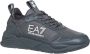 Emporio Armani EA7 Casual Grijze Sneakers met Rubberen Zool Gray Heren - Thumbnail 11