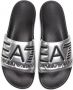 Emporio Ar i EA7 Unisex Zilveren Slippers Xcp001-Xcc22-A854 Gray - Thumbnail 4