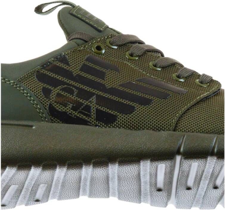 Emporio Armani EA7 Sneakers Groen Heren