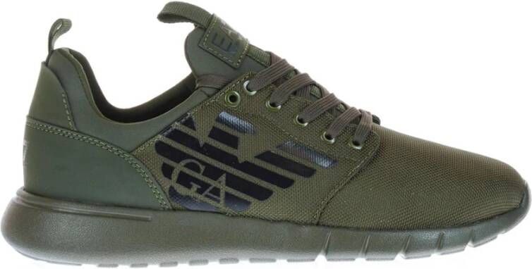 Emporio Armani EA7 Sneakers Groen Heren