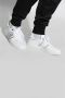 Emporio Armani EA7 Witte Leren Sneakers met Geperforeerd Bovenwerk en Contrastdetails White Heren - Thumbnail 8
