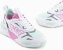 Emporio Armani EA7 Kleurrijke Vetersluiting Sneakers voor Vrouwen Multicolor Dames - Thumbnail 5