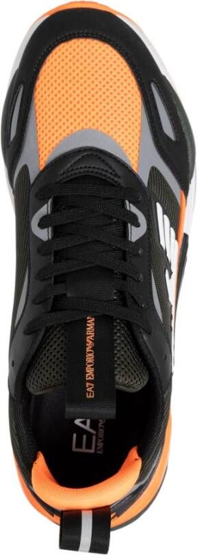 Emporio Armani EA7 Sneakers Oranje Heren