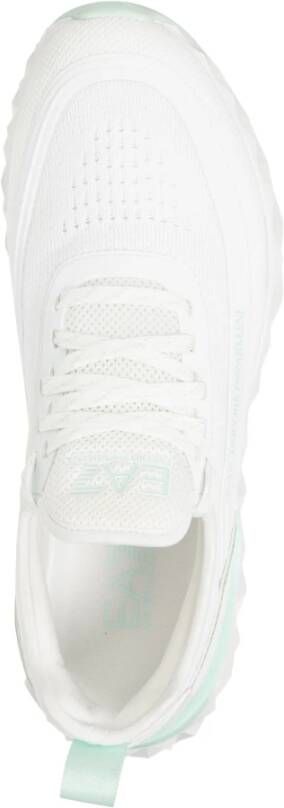 Emporio Armani EA7 Dames Veterschoenen White Dames