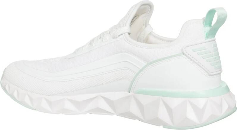 Emporio Armani EA7 Dames Veterschoenen White Dames