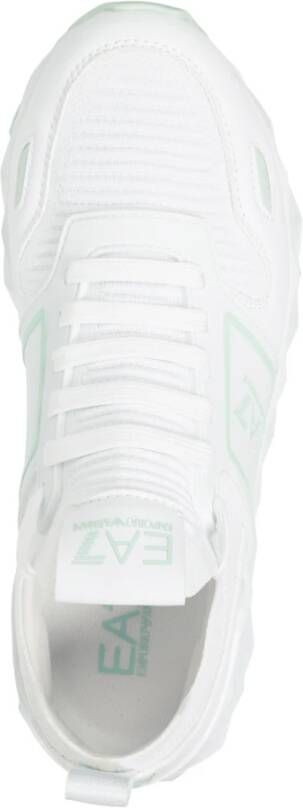 Emporio Armani EA7 Dames Veterschoenen White Dames