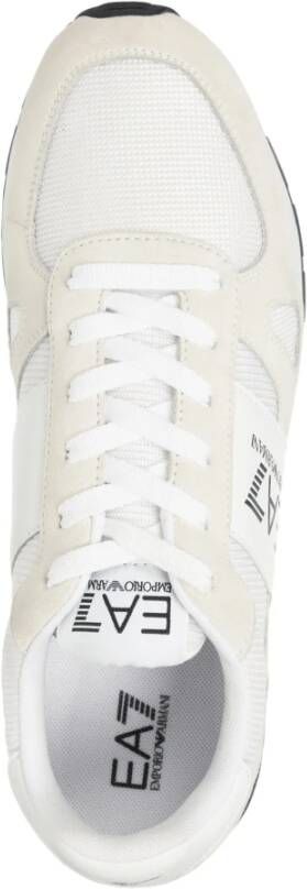 Emporio Armani EA7 Luxe Veterschoenen White Heren
