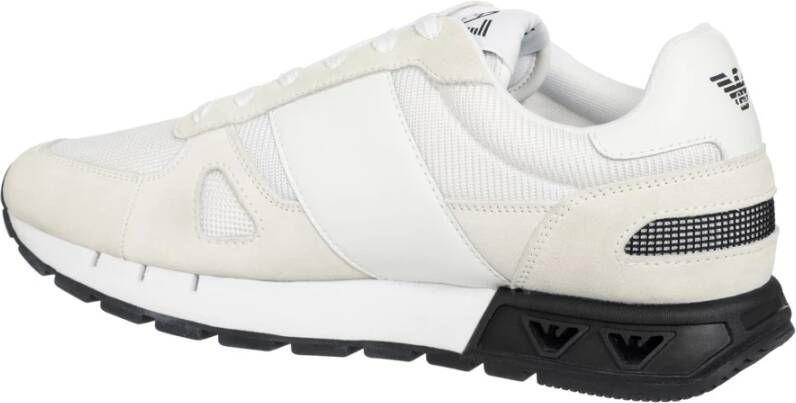 Emporio Armani EA7 Luxe Veterschoenen White Heren