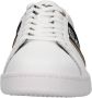 EA7 Emporio Armani Sneakers met labelprint model 'ACTION LEATH' - Thumbnail 5