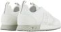 Emporio Ar i EA7 Witte Zilveren Mesh Sneaker Unisex Hardloopschoenen White - Thumbnail 12