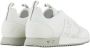 Emporio Armani EA7 Witte Zilveren Mesh Sneaker Unisex Hardloopschoenen White Heren - Thumbnail 12