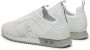 Emporio Ar i EA7 Witte Zilveren Mesh Sneaker Unisex Hardloopschoenen White - Thumbnail 15