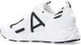Emporio Armani EA7 Unisex Sneaker Hardlopen Training Mesh Rubber Zwart Zilver Black Heren - Thumbnail 14