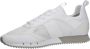 Emporio Ar i EA7 Witte Zilveren Mesh Sneaker Unisex Hardloopschoenen White - Thumbnail 10