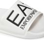 Emporio Ar i EA7 Witte polyethyleen sandalen met sband White - Thumbnail 11