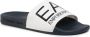 Emporio Armani EA7 Unisex Wit Marineblauw Slipper Visibility White Dames - Thumbnail 5