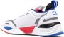 Ea7 optwht racrd balt bl casual closed sneaker Emporio Ar i Wit Unisex - Thumbnail 11