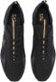 Emporio Armani EA7 Zwarte Gouden Witte Sneaker Unisex Hardloopschoen Black Heren - Thumbnail 11