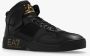 Emporio Armani EA7 Gouden Reliëf Logo Sneaker Black Heren - Thumbnail 4