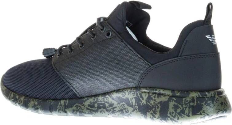 Emporio Armani EA7 Sneakers Zwart Heren