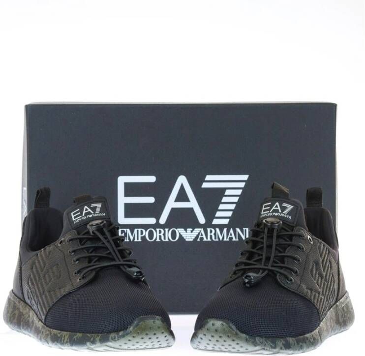 Emporio Armani EA7 Sneakers Zwart Heren