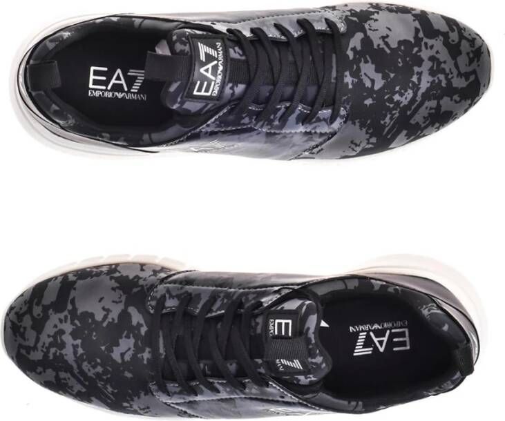 Emporio Armani EA7 Sneakers Zwart Heren