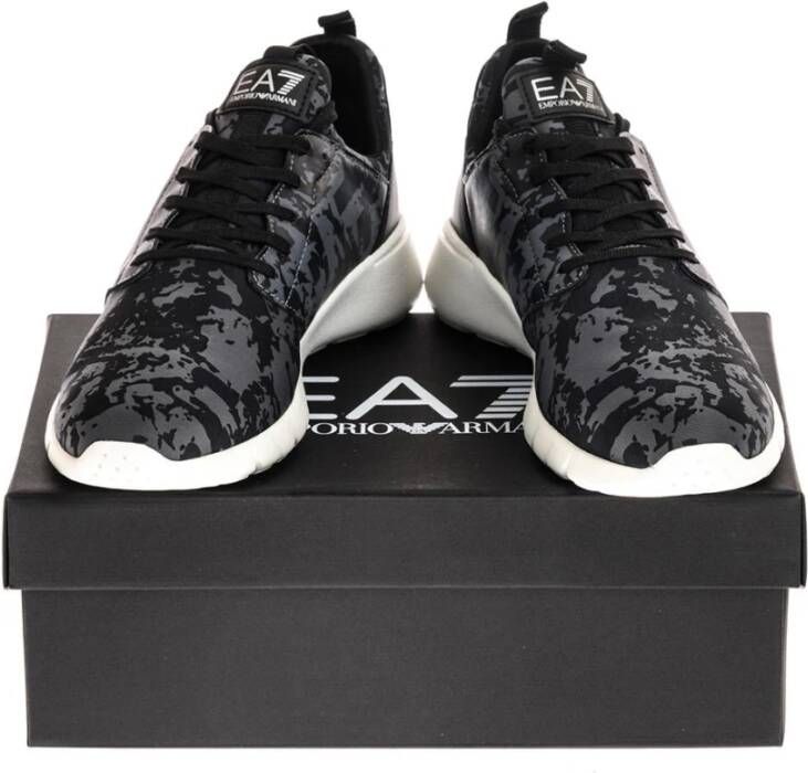 Emporio Armani EA7 Sneakers Zwart Heren