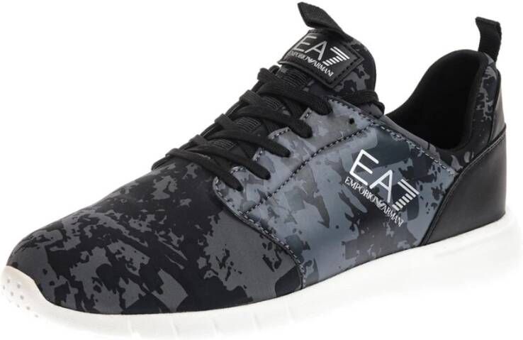 Emporio Armani EA7 Sneakers Zwart Heren