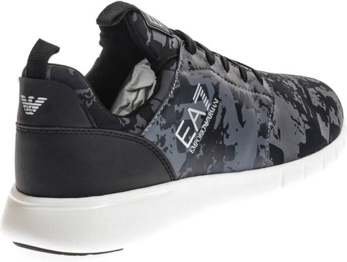 Emporio Armani EA7 Sneakers Zwart Heren