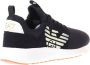 Emporio Armani EA7 Fusion Racer Trainingsschoenen Zwart Black Heren - Thumbnail 23