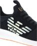 Emporio Armani EA7 Fusion Racer Trainingsschoenen Zwart Black Heren - Thumbnail 26