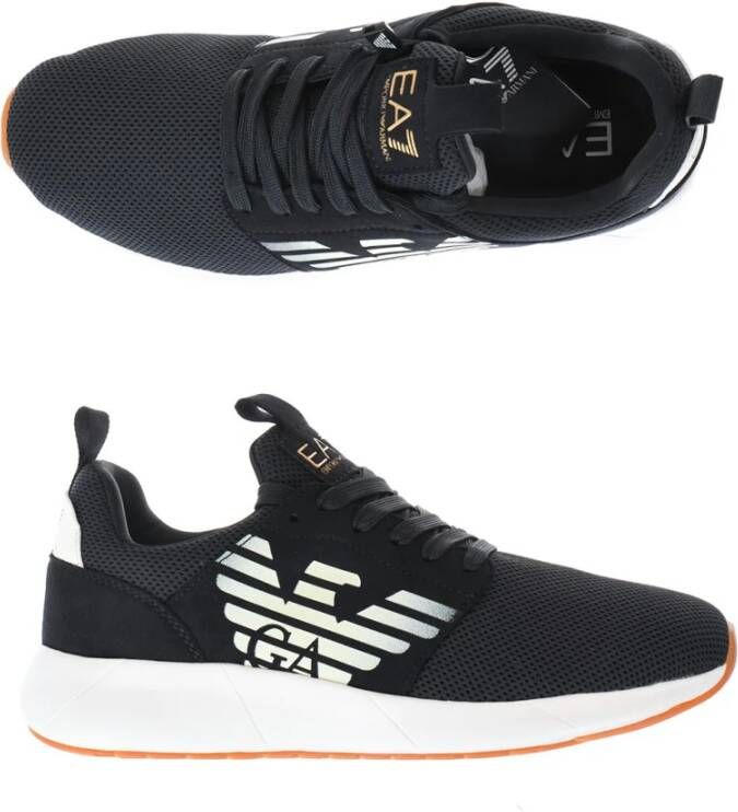 Emporio Armani EA7 Sneakers Zwart Heren