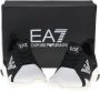 Emporio Armani EA7 Zwarte Mesh Hardloopschoen met Synthetische Leren Inzetstukken Zwart Heren - Thumbnail 13