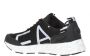 Emporio Armani EA7 Unisex Sneaker Hardlopen Training Mesh Rubber Zwart Zilver Black Heren - Thumbnail 9