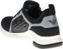 Emporio Armani EA7 Ademende Mesh Sneaker Hardloopschoenen Unisex A-Racer Reflex Black Heren - Thumbnail 7