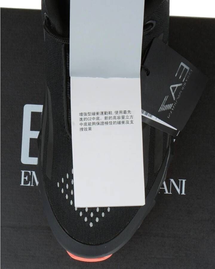 Emporio Armani EA7 Sneakers Zwart Heren