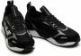 Emporio Ar i EA7 Reflecterende Zwarte en Witte Ar i EA7 Basketbalschoenen Black - Thumbnail 13