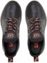 Emporio Armani EA7 Stijlvolle Zwart Oranje Sneakers - Thumbnail 6