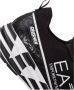 Emporio Ar i EA7 Zwarte Witte Mesh Sneaker Trainingschoenen Black - Thumbnail 10