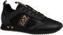Emporio Ar i EA7 Zwarte Rose Gouden Mesh Sneaker Unisex Hardloopschoen Black - Thumbnail 8