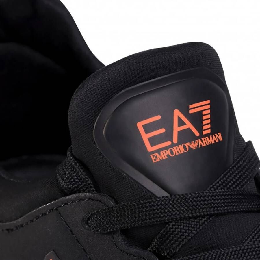 Emporio Armani EA7 Sneakers Zwart Unisex